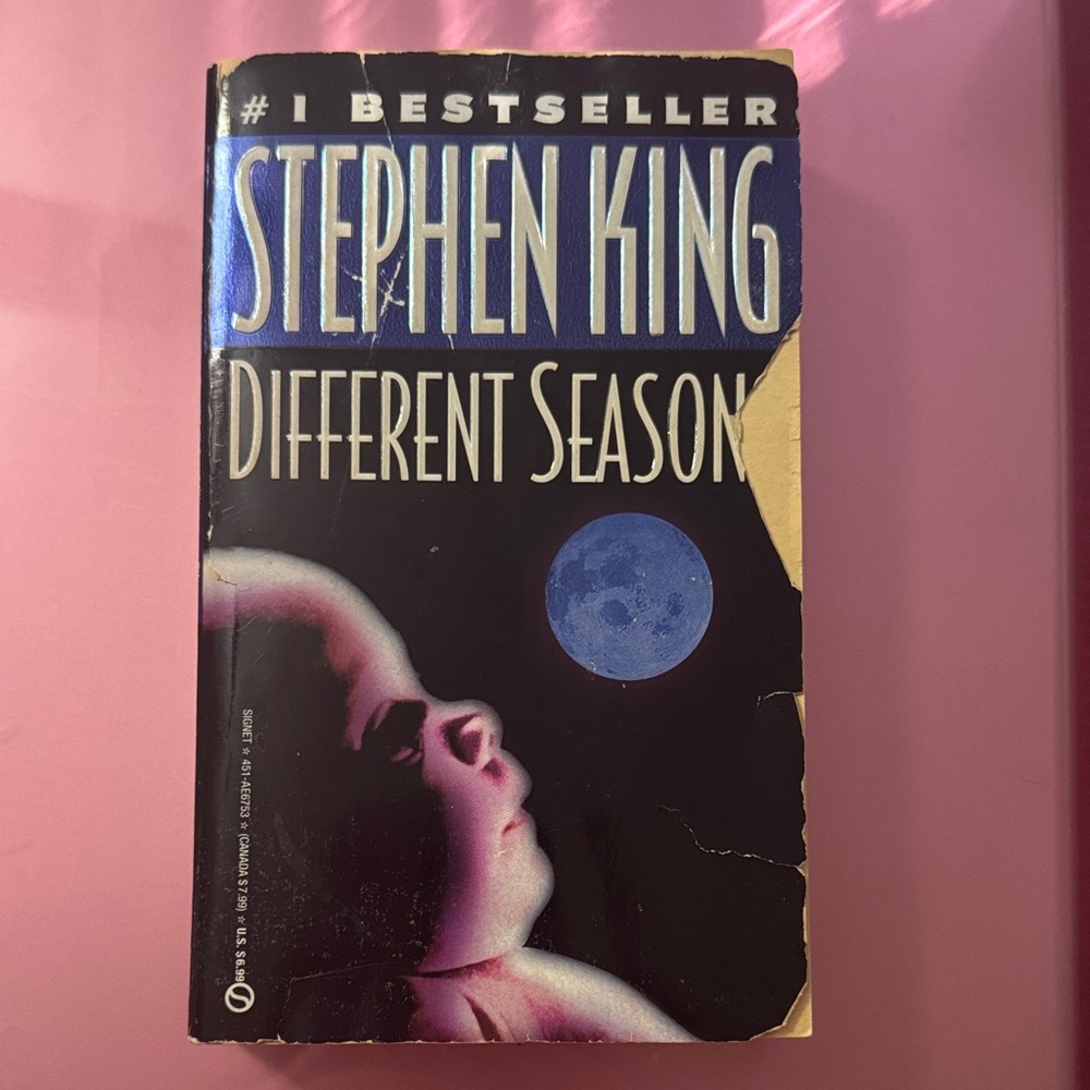 Stephen King 'Different Seasons' Book